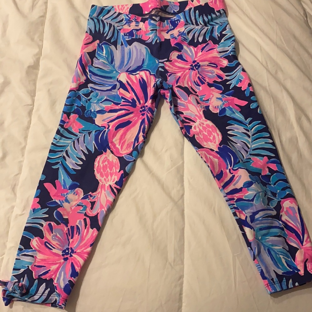 Lilly Pulitzer Girls Capri Leggings